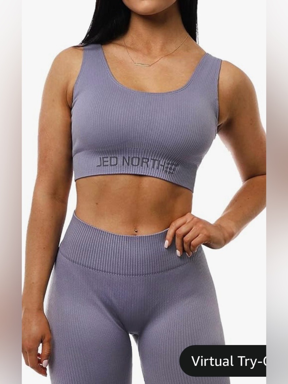 Jed North Ribbed Lavender Athletic Set